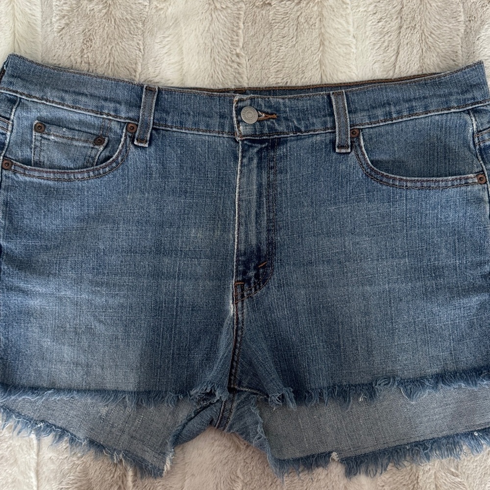 Levi's Classic Blue Jean Shorts